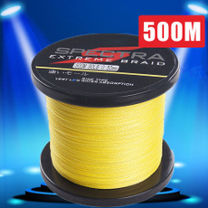 Goture 500M Braided Fishing Line Cord Rope PE Multifilament Line Saltwater Freshwater Fishing 6LB-100LB 4 Strands