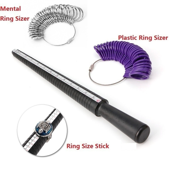 Mandrel Stick, Finger Gauge, Ring Sizer, Measuring Jewelry Tool