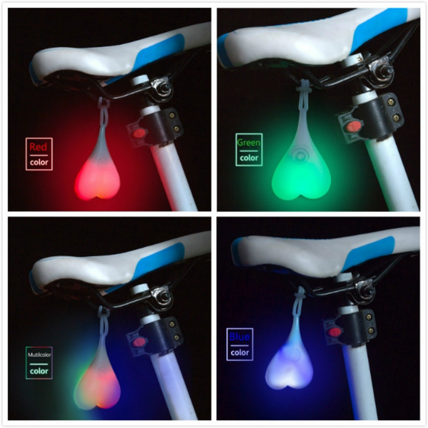 cycling balls tail silicone light