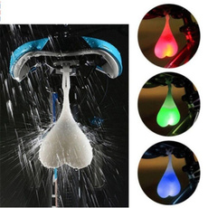 Cycling Balls Tail Silicone Light Creative Bike Waterproof Night Essential LED Red Warning Lights Bicycle Seat Back Egg Lamp