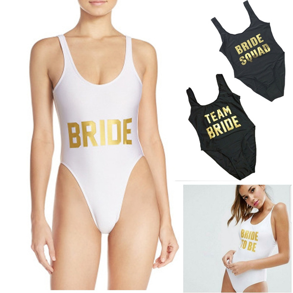 team bride bathing suit