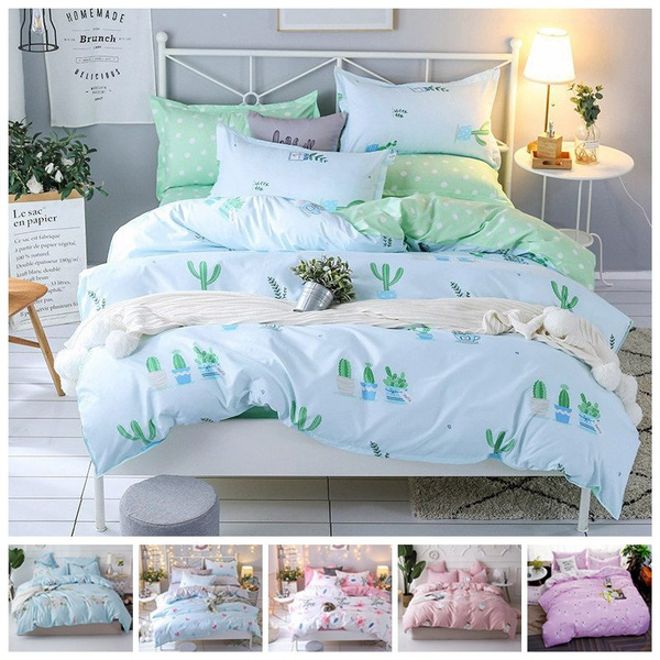 Duvet Cover Bed Sheets Pillowcase Ab, Cactus Print Duvet Cover