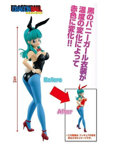 Original Banpresto Sex Bulma Pvc Figure Toys Figurals Dragon Ball Z Dbz Cii Model Dolls 