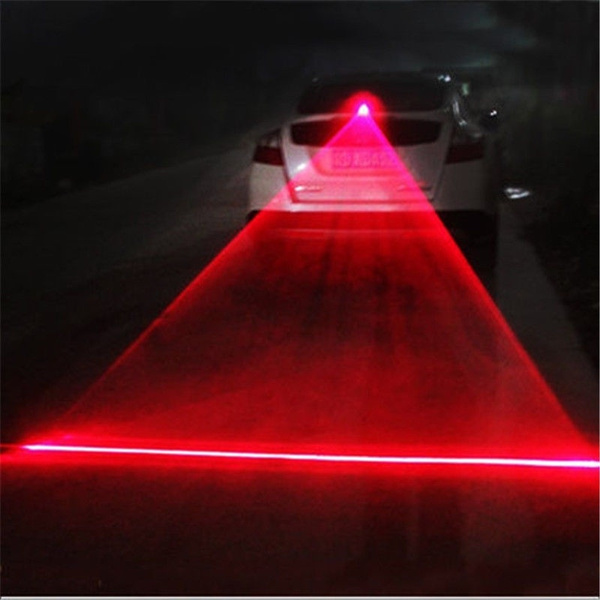 1Pcs Cars LED Car Laser Fog Light Rear Anti Collision Driving