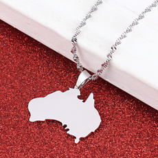 mappendant, Australia, Jewelry, countrymap