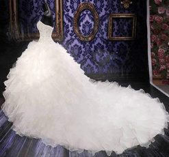 gowns, sweetheart, bridal gown, Princess