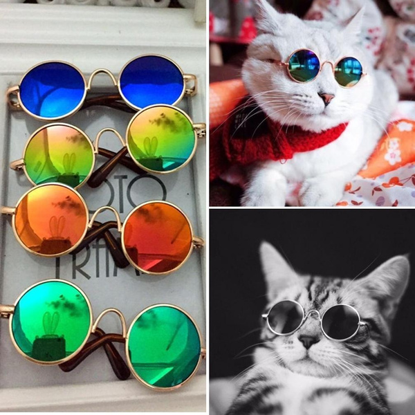 Legendog Pet Glasses UV400 Rectangular Lens Pet Sunglasses Pet Eyewear for Dogs Cats