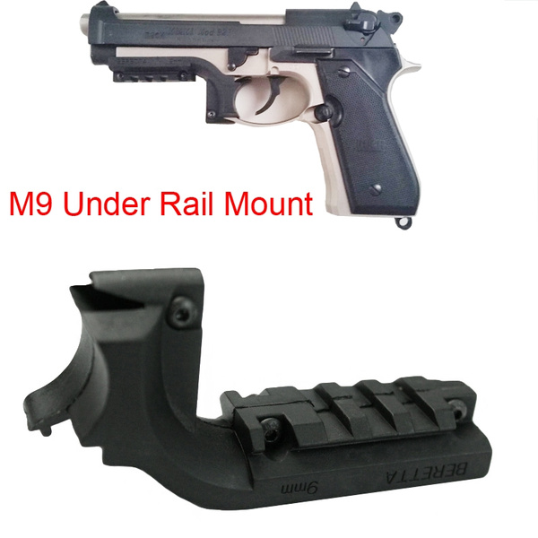 Hunting Accessories For M9 Pistol 20mm Rail Mount Adapter Laser Mount 