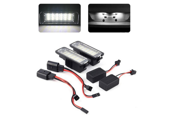 polo number plate light