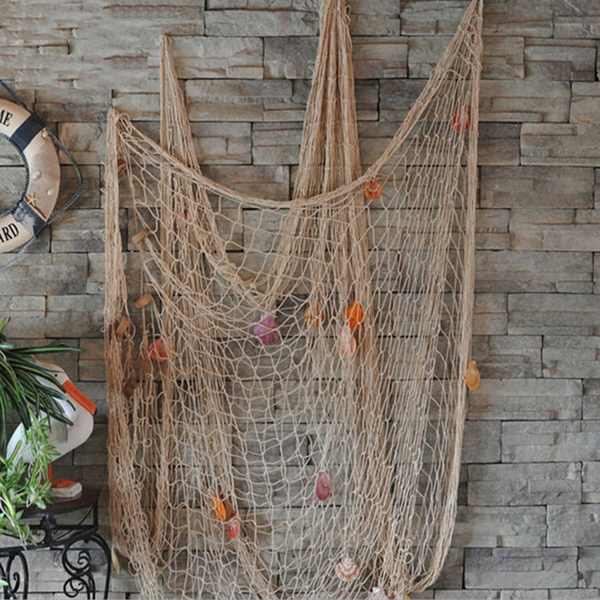 Decorative Fish Netting, Fishing Net Decor, 200x150cm Ocean Pirate