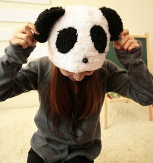 panda winter hat