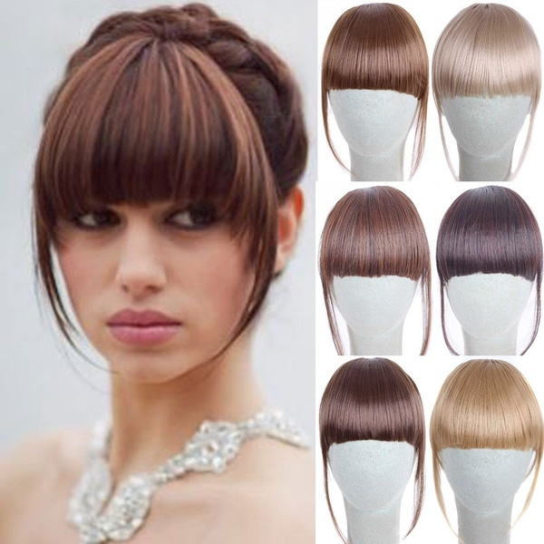Dazzling Pretty Girl Party Natural Clip on Bang Front Fringe only Hair extension Wigs Piece | Wish Dazzling Pretty Girl Party Natural Clip on Bang Front Fringe only Hair extension Wigs Piece | Wish
