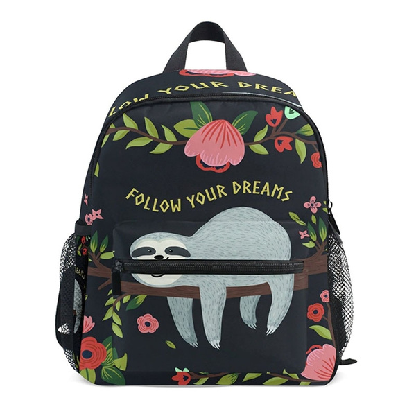 sloth book bags