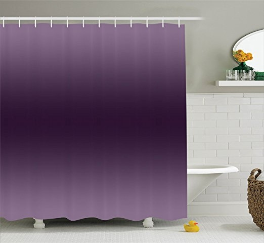 Ombre Shower Curtain Hollywood Glam, Glam Shower Curtain Hollywood