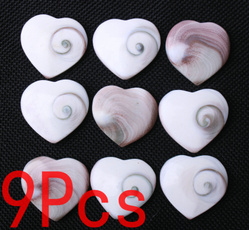 ammonite, Heart, polished, shellfish