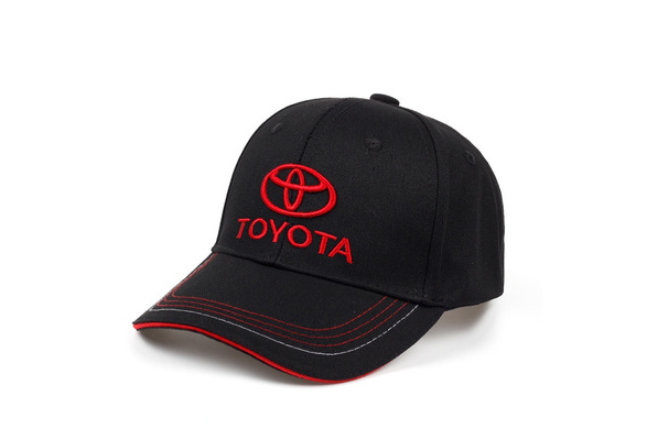 Letters TOYOTA Hat 3D Embroidered Racing Cap Motorcycle Baseball Cap  Snapback Sun Hat Men Women