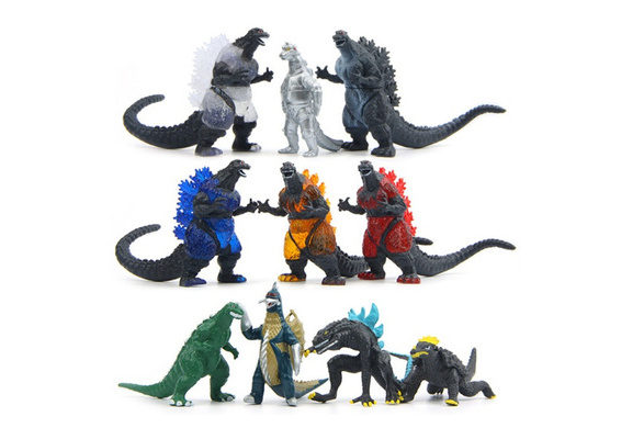 10 Modelos De Figuras De Juguete Del Monstruo Godzilla 