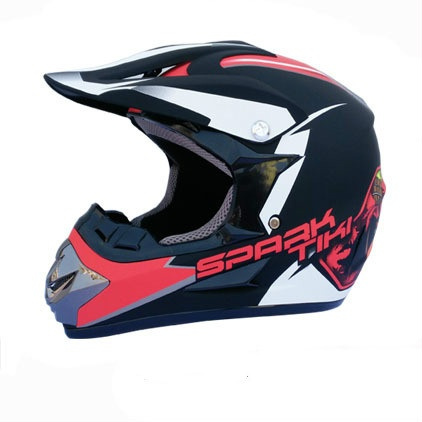 Spark Tiki Motorcycle DOT Helmet Mens Moto Helmet Capacete