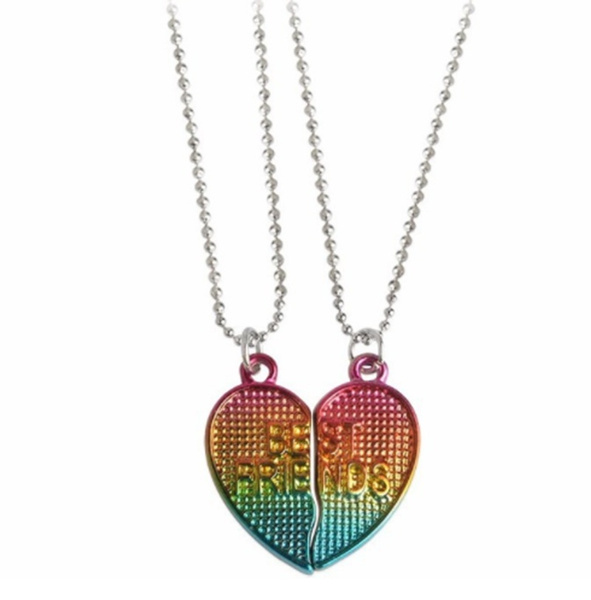 CHARM IT! Rainbow Love Charm Necklace Set