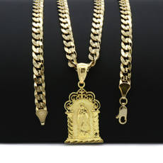 goldplated, Chain Necklace, 18k gold, Chain