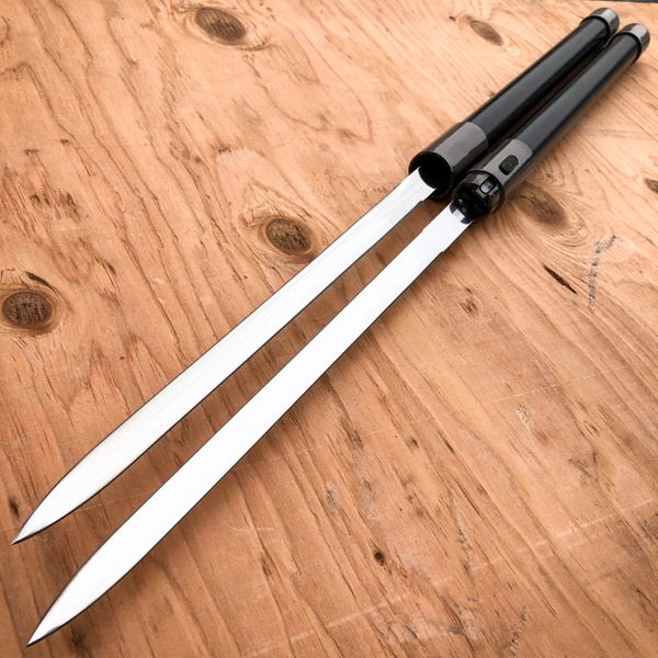 NINJA SAMURAI Dual Blade TWIN Concealed SWORDS Katana Japanese COSPLAY