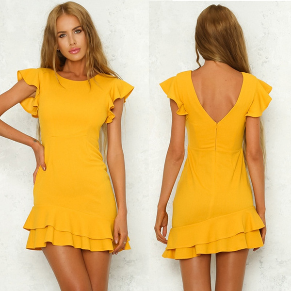 wish yellow dress