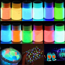 20g/30g Glow In The Dark Acrylic Luminous Paint Bright Pigment Party Decoration DIY Acrylicbody Paint Body Paint 11 Colors