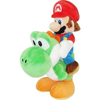 mario riding yoshi plush