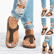 2018 Summer Women's Fashion Flip Flops Shoes Casual Style Flat Open Toe Sandals Lady Comfortable Beach Shoes Slipper