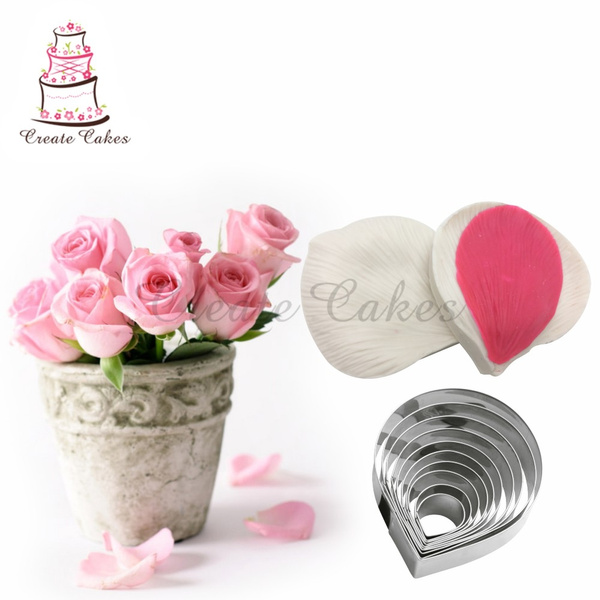 Baking & Cake Decoration Paper, Party & Kids rose petal veiner & cutter