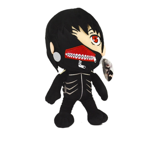 Tokyo Ghoul Kaneki Ken Plush Toys Black White 18cm Wish Tokyo Ghoul Kaneki Ken Plush Toys Black White 18cm Wish