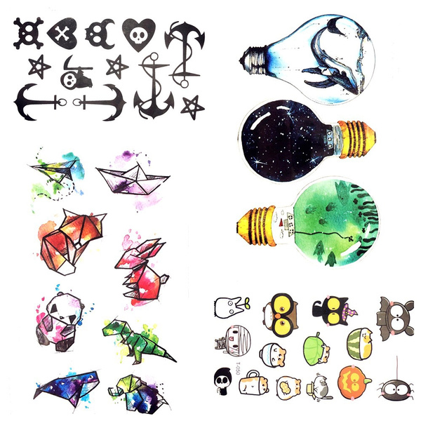 Sea Life kids temporary tattoos printed in Vegetable Ink – No Nasties kids