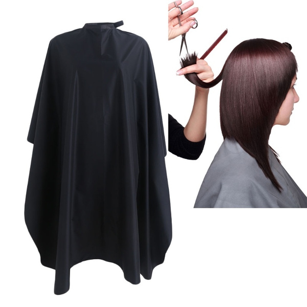 Waterproof Salon Hair Cut Hairdressing Hairdresser Barbers Cape Gown Cloth  MUL | Wish
