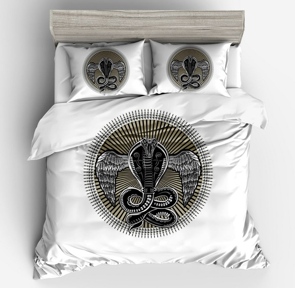 3d Snake Print Quilt Cover Doona Set Owl Bedding Duvet King Queen Twin Size Microfiber Pillow Cases Wish - Snake Print Bedding Set 3d Snake Print Quilt Cover Doona Set Owl Bedding Duvet King Queen Twin Size Microfiber Pillow Cases Wish - Snake Print Bedding Set