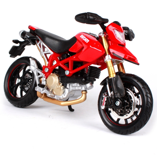 Maisto 1:18 Motorcycle Models Ducati HYPERMOTARD Diecast