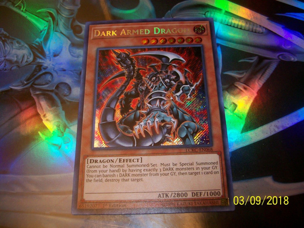 Dark Armed Dragon 1st Edition Secret Rare LCKC-EN068 Yu-Gi-Oh!