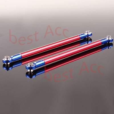2P Pushrods Rocker Arms Aluminum Red For RC 1/10 TRAXXAS E-Revo Summit Revo 3.3 
