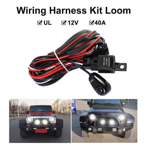 Wiring Harness Kit for Driving Lights - Automotive