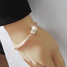 Charm Bracelet, goldplated, Fashion, Jewelry