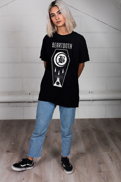 Official Beartooth Coffin T-Shirt New Merch Caleb Shomo I Have A Problem Dead 