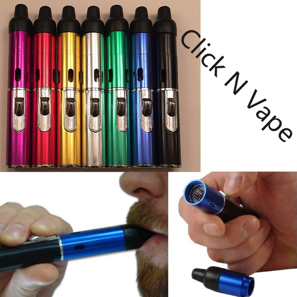 Click N Vape Metal Petrol Torch Butane Lighter Pen Vapes Herbal