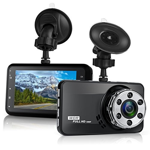 Dash Camera for Cars 1080P Full HD Dash Cam,Dashcam with 2.3 LCD Screen，Dash Cam with Sony Image Sensor,Super Night Vision,150°Wide Angle,WDR,HDR G-Sensor,Loop Recording 