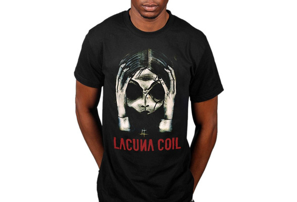 Official Lacuna Coil Head Men T-Shirt 