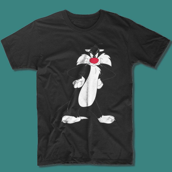 Looney Tunes Sylvester The Cat Men'S T Shirt XS Fashion Summer T-Shirt ...