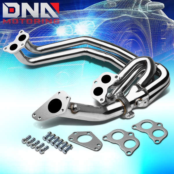 DNA Motoring HDS-SWRX02-2P Racing Exhaust Header 