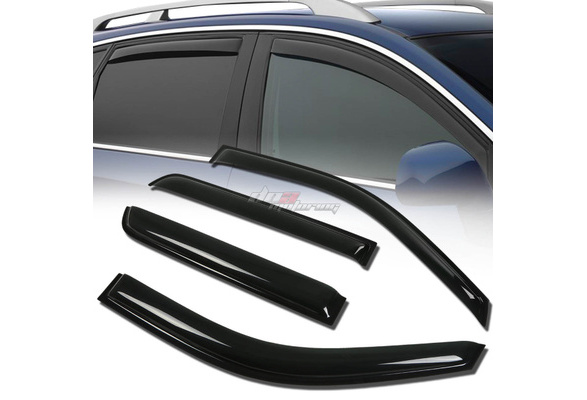 DNA MOTORING WVS-232 Dark Smoke Vent Window Visor Deflector Rain/Sun Guard 4pcs DNA MOTORING WVS-232 Dark Smoke Vent Window Visor Deflector Rain/Sun Guard 4pcs