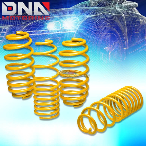 For 06-12 VW Golf/Rabbit Suspension Lowering Springs Set (Yellow) - MK ...