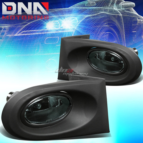 DNA MOTORING Amber FL-ARSX02-AM Fog Light Assembly