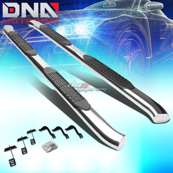 DNA Motoring STEPB-4C-004-SS For 2015 to 2020 Ford F150 F250 F350 Super ...