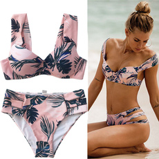 Women Push-Up Bikini Set Bandage Swimsuit Swimwear Summer Beachwear Bathing Suit